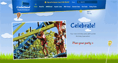 Desktop Screenshot of cedarland.net